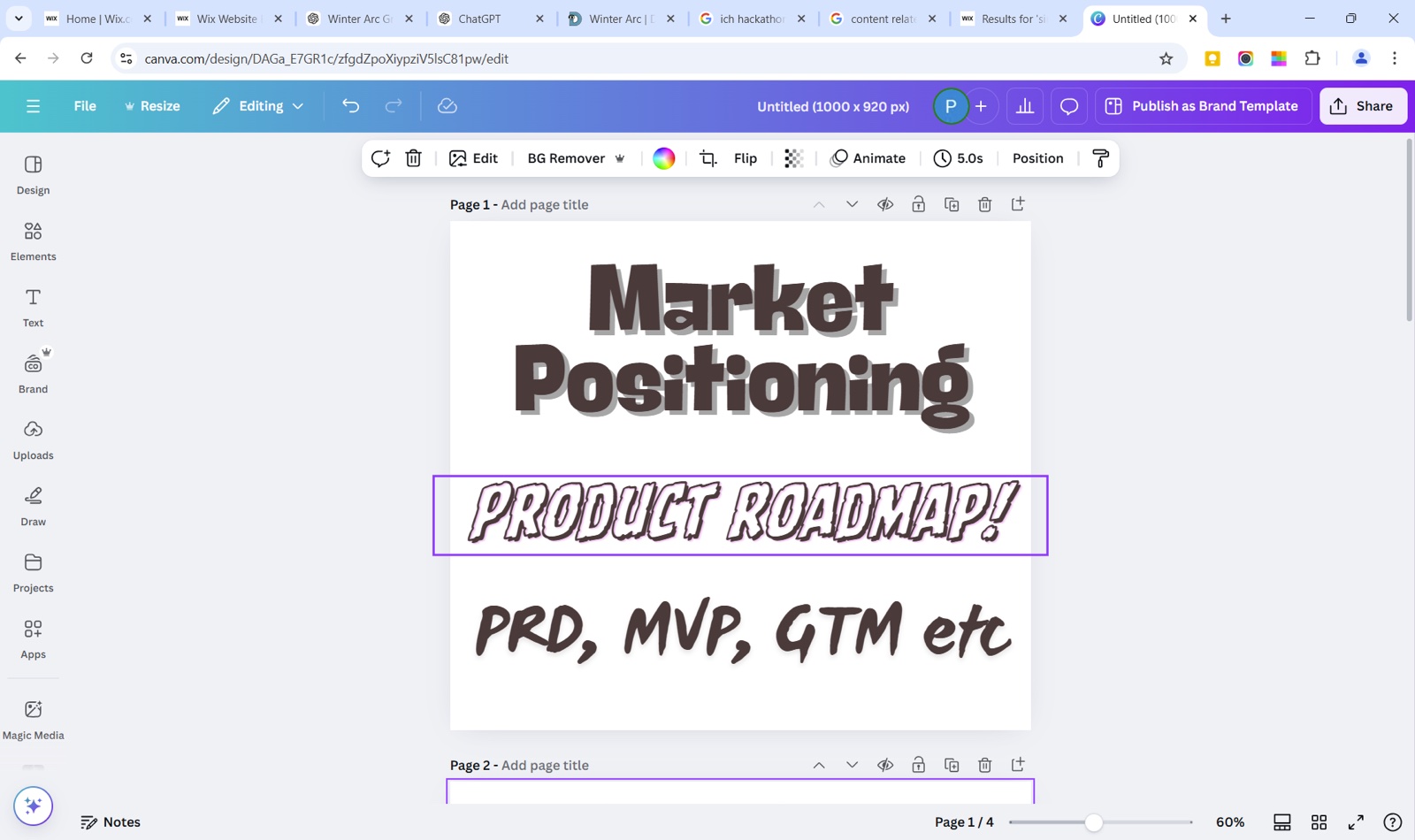 canva pm element